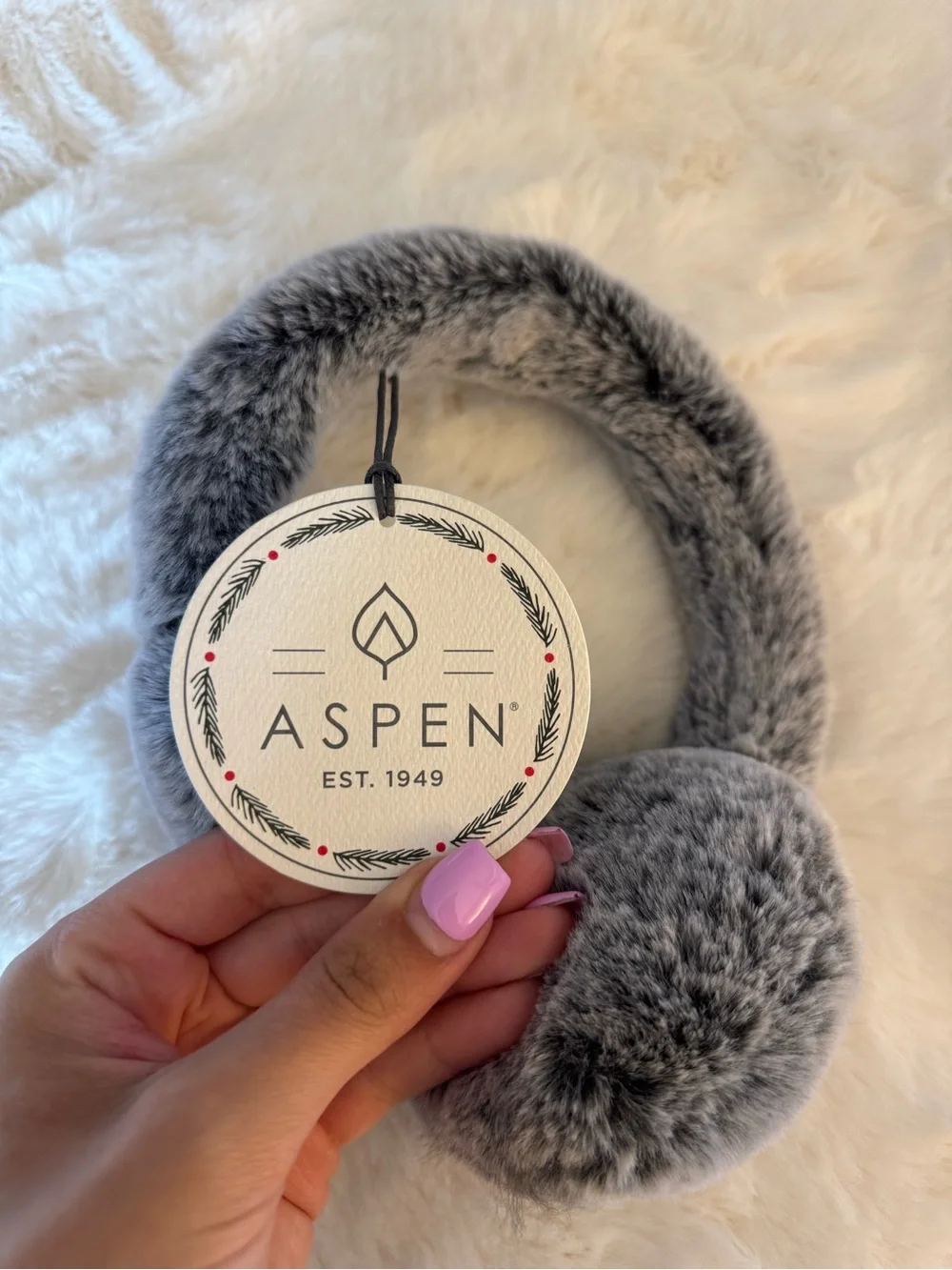Aspen plush grey